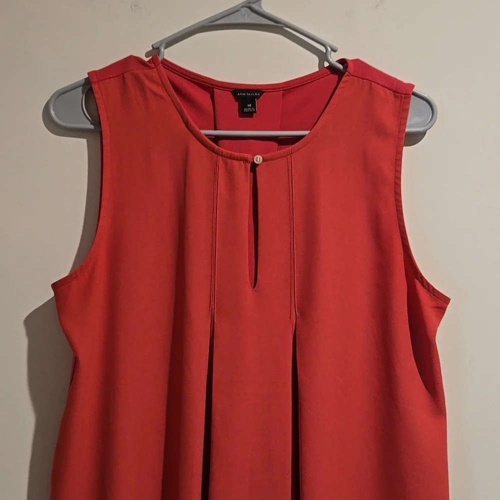 Ann Taylor pink top. Size medium. - Picture 2 of 7